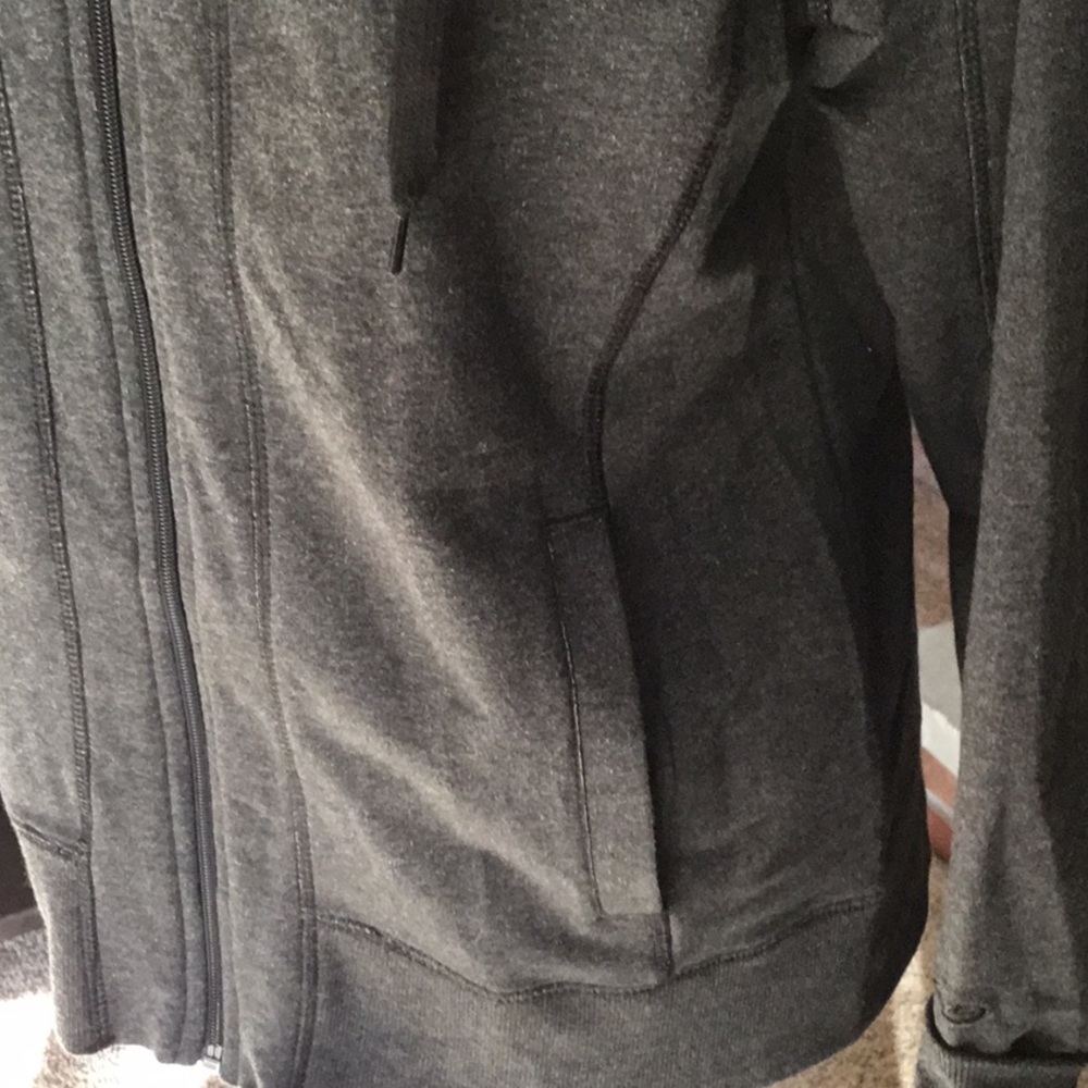 Gray Champion zip hoodie - Picture 3 of 7
